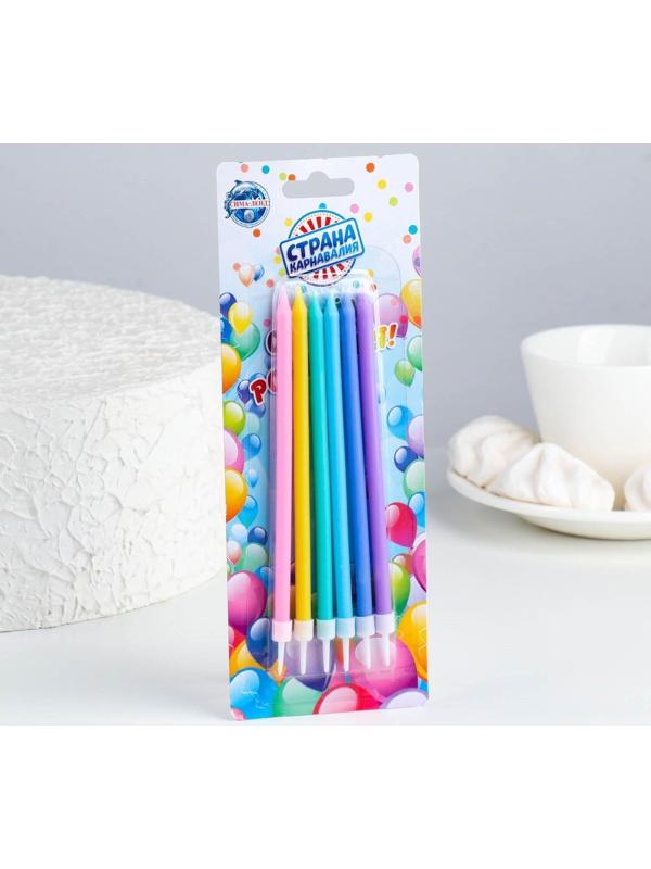 Свечи в торт коктейльные 