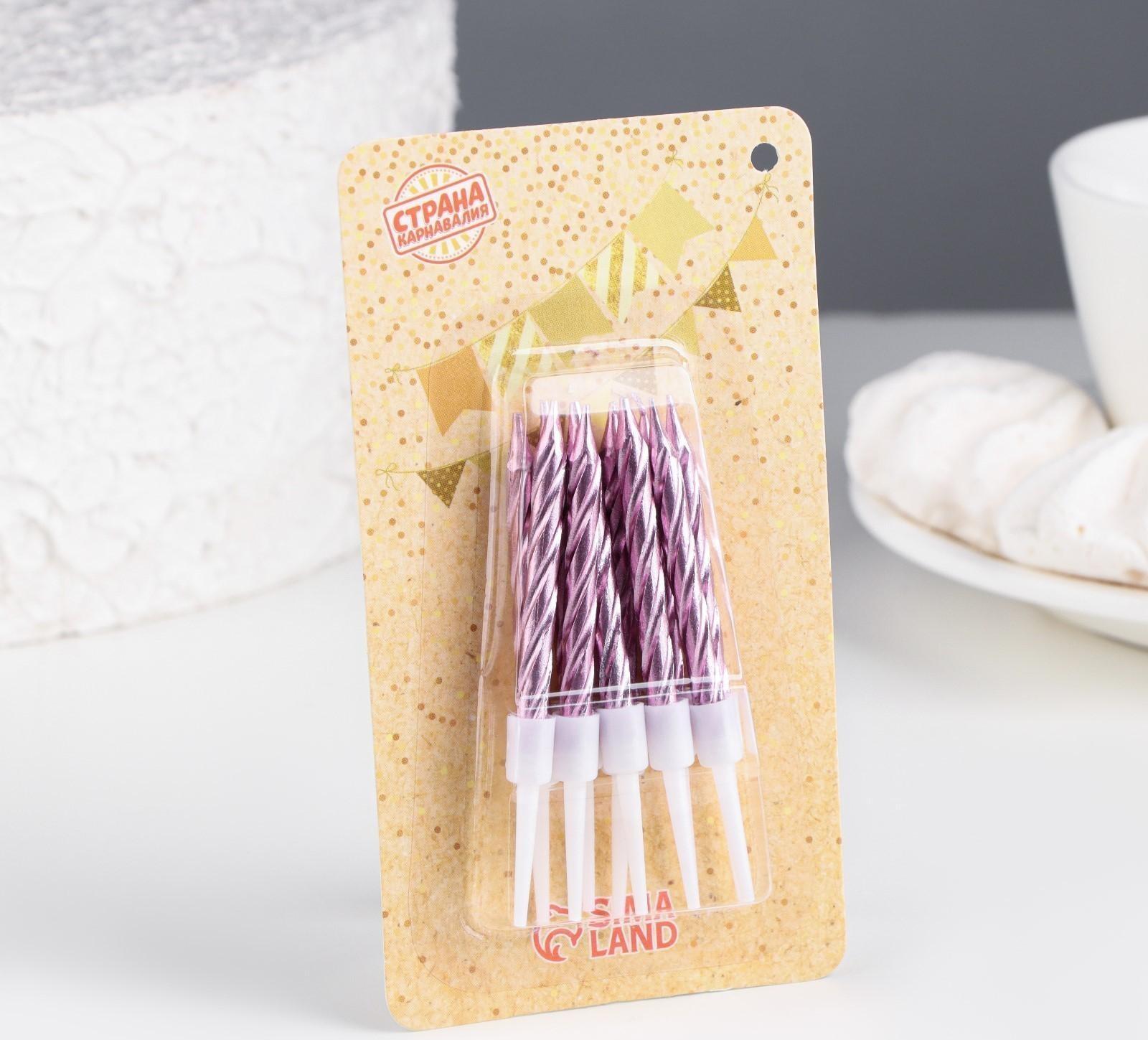 Свечи в торт 