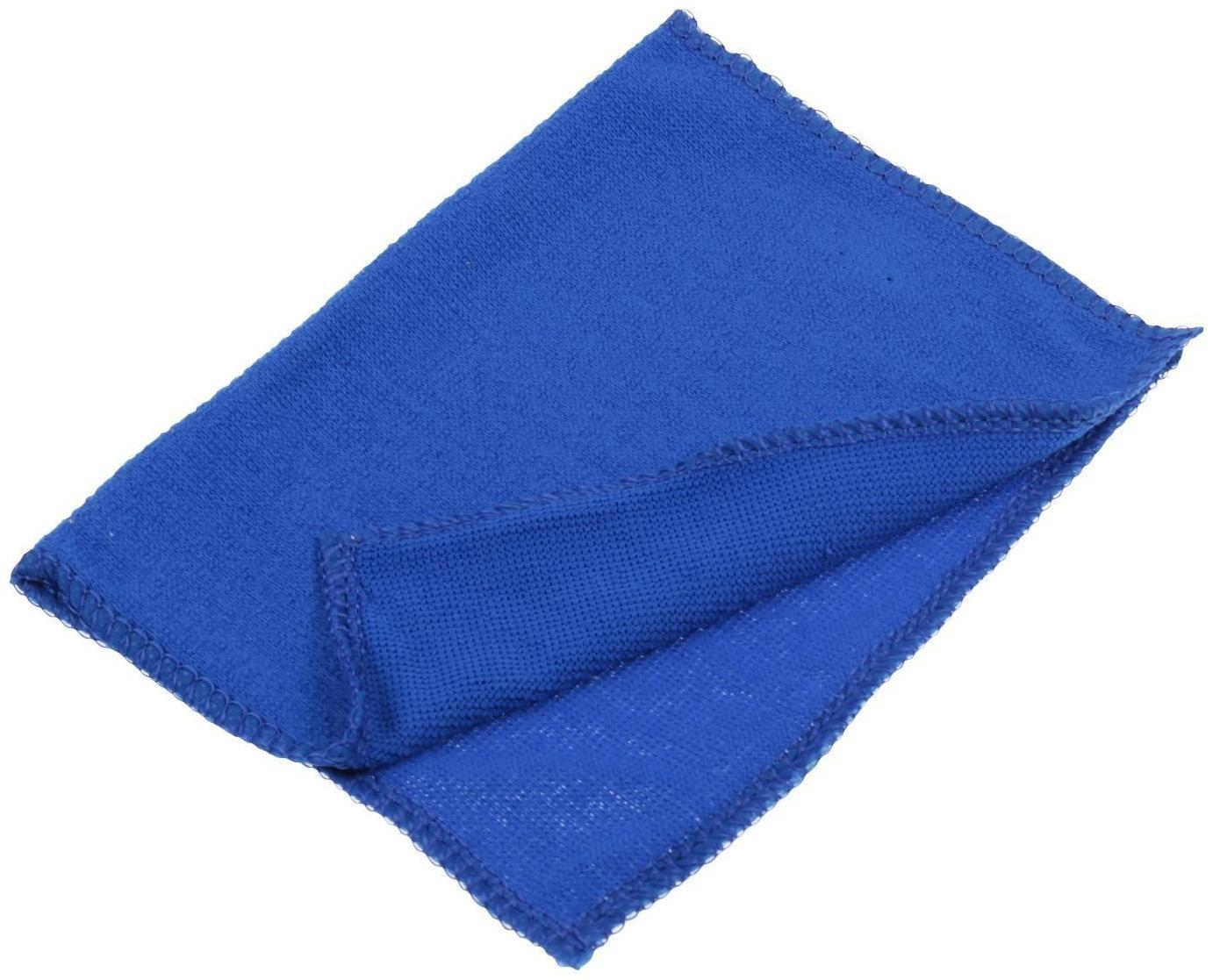 Салфетка для автомобиля Grand Caratt, микрофибра 20×30 см, синяя