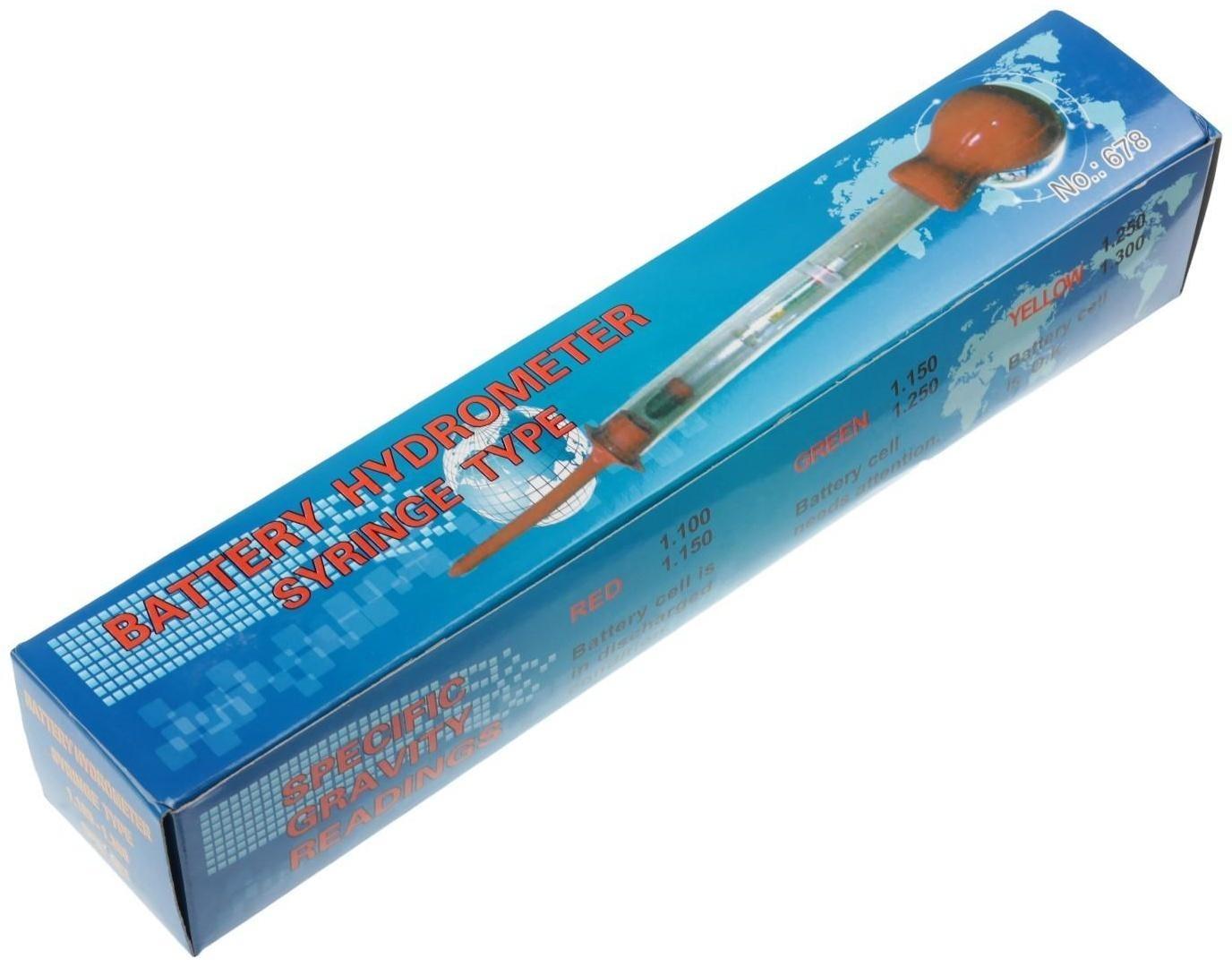 Ареометр пластиковый, красный