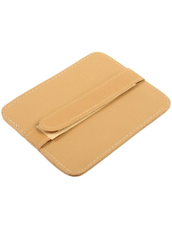 Визитница-органайзер на солнцезащитный козырек, цвет микс