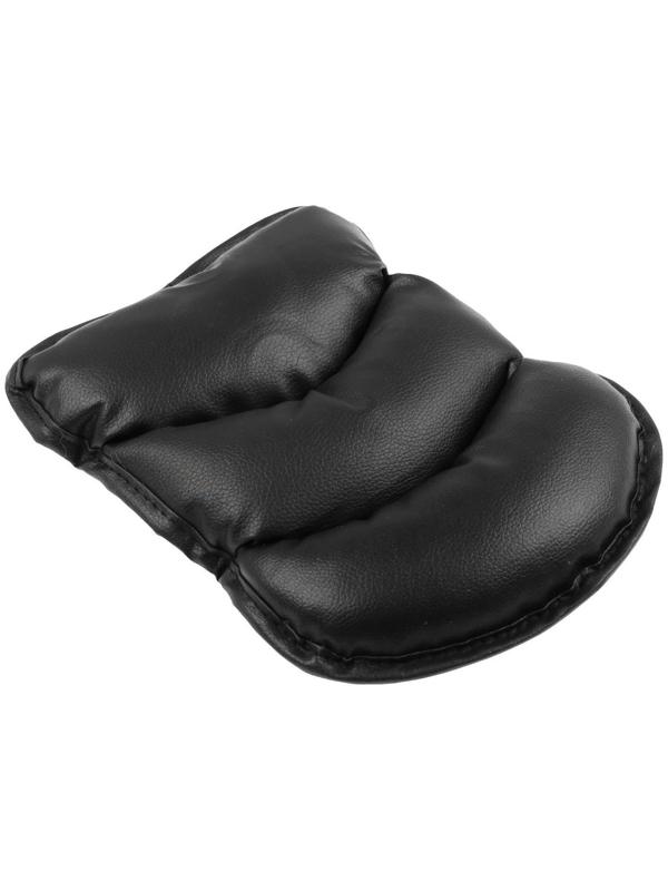 Подушка на подлокотник, экокожа, черный