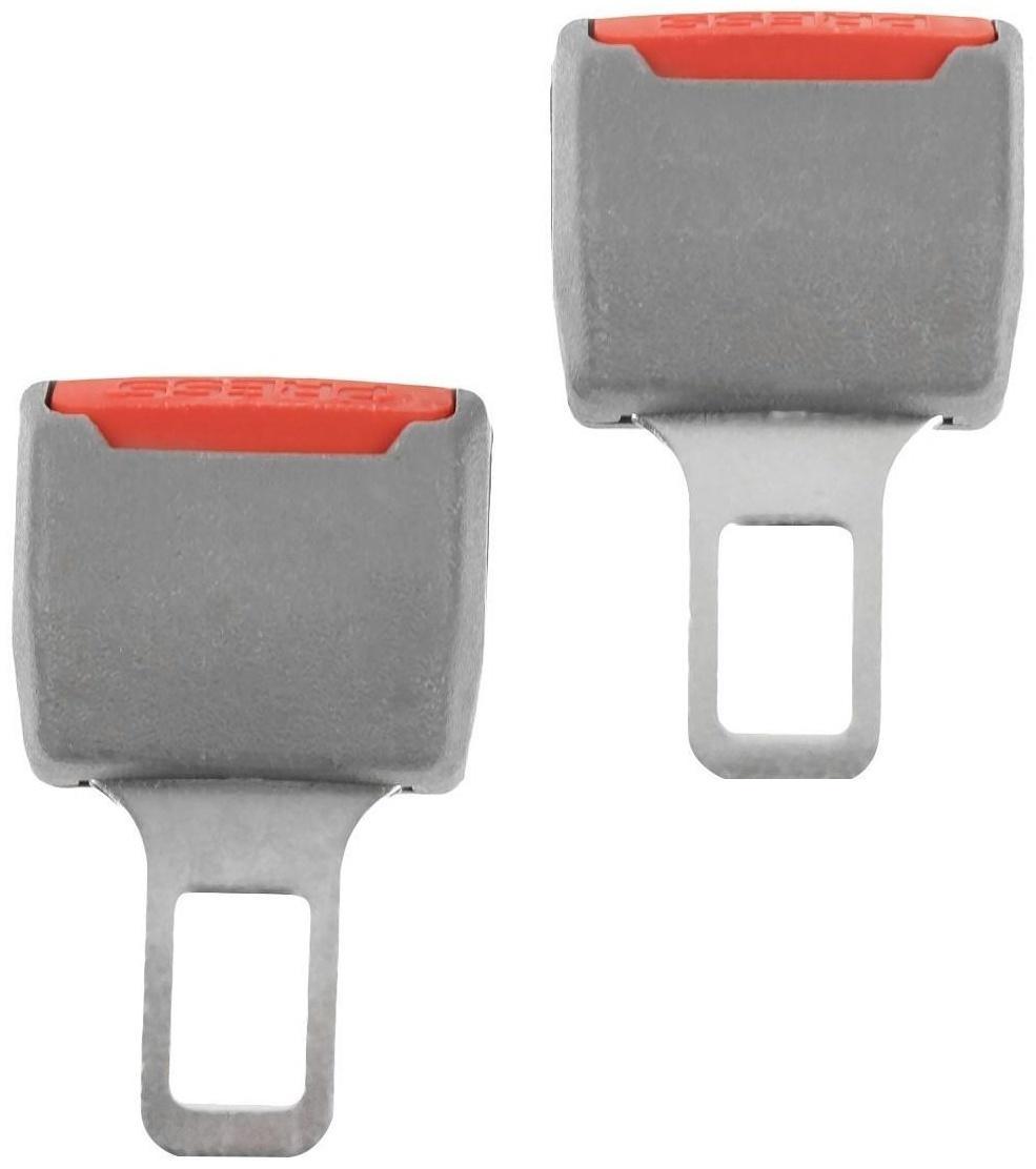 Заглушка ремня безопасности, серый, набор 2 шт