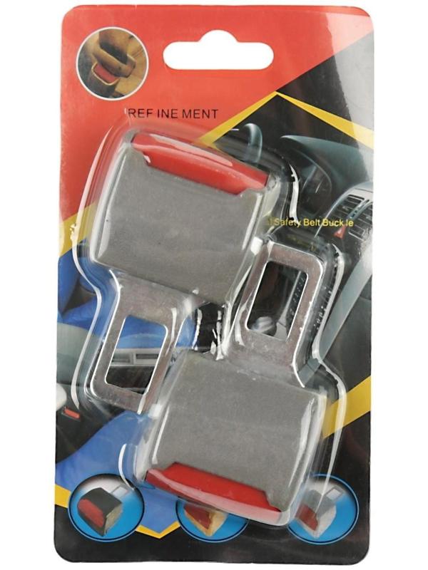 Заглушка ремня безопасности, серый, набор 2 шт