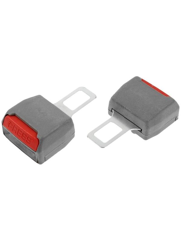 Заглушка ремня безопасности, серый, набор 2 шт