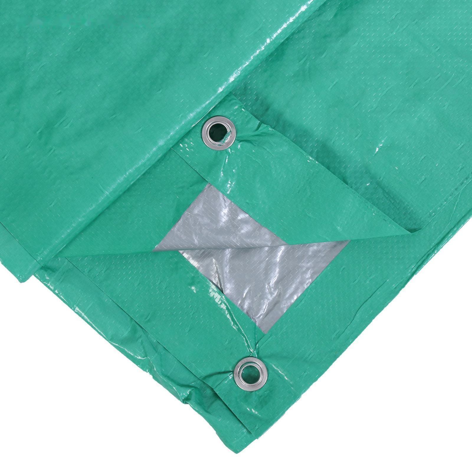 Тент защитный, 3 × 2 м, плотность 90 г/м², УФ, люверсы шаг 1 м, зелёный