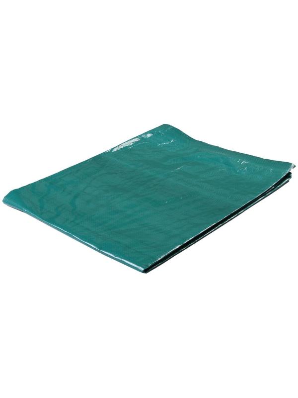 Тент защитный, 3 × 2 м, плотность 120 г/м², УФ, люверсы шаг 1 м, зелёный/серебристый