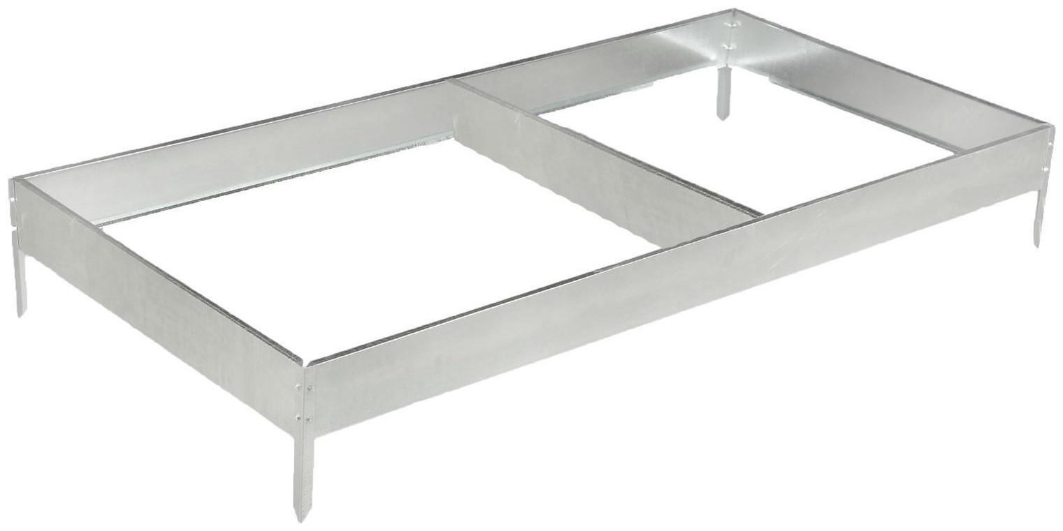 Грядка оцинкованная, 585 × 100 × 15 см, Greengo