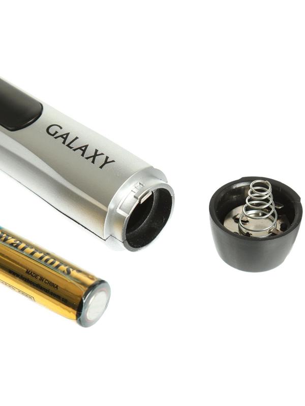 Триммер для волос Galaxy GL 4230, для носа/ушей, щеточка, 1хАА (в комплекте)