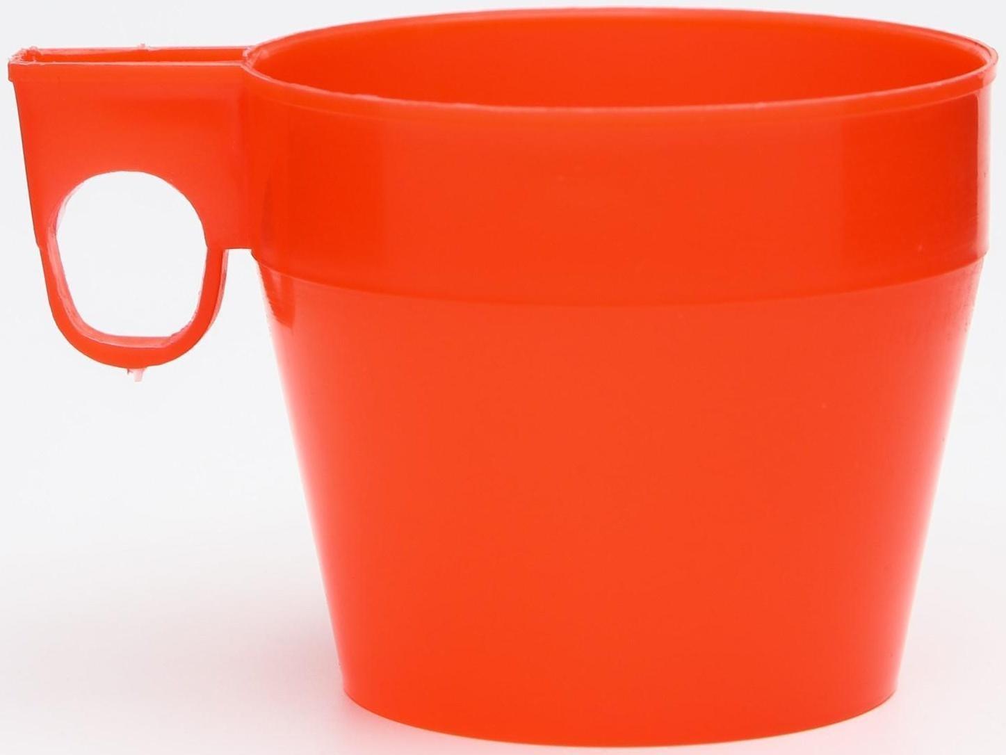 Кружка детская пластиковая 250 мл., цвет МИКС