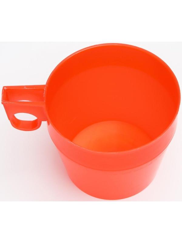 Кружка детская пластиковая 250 мл., цвет МИКС