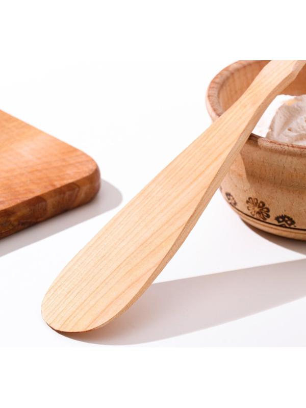 Лопатка, кухонная, с резной ручкой, можжевельник, 27 см,