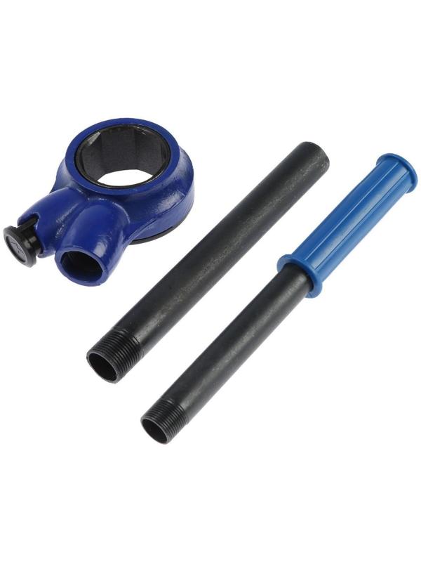 Вороток-трещотка для клуппов ТУНДРА, с удлинителем