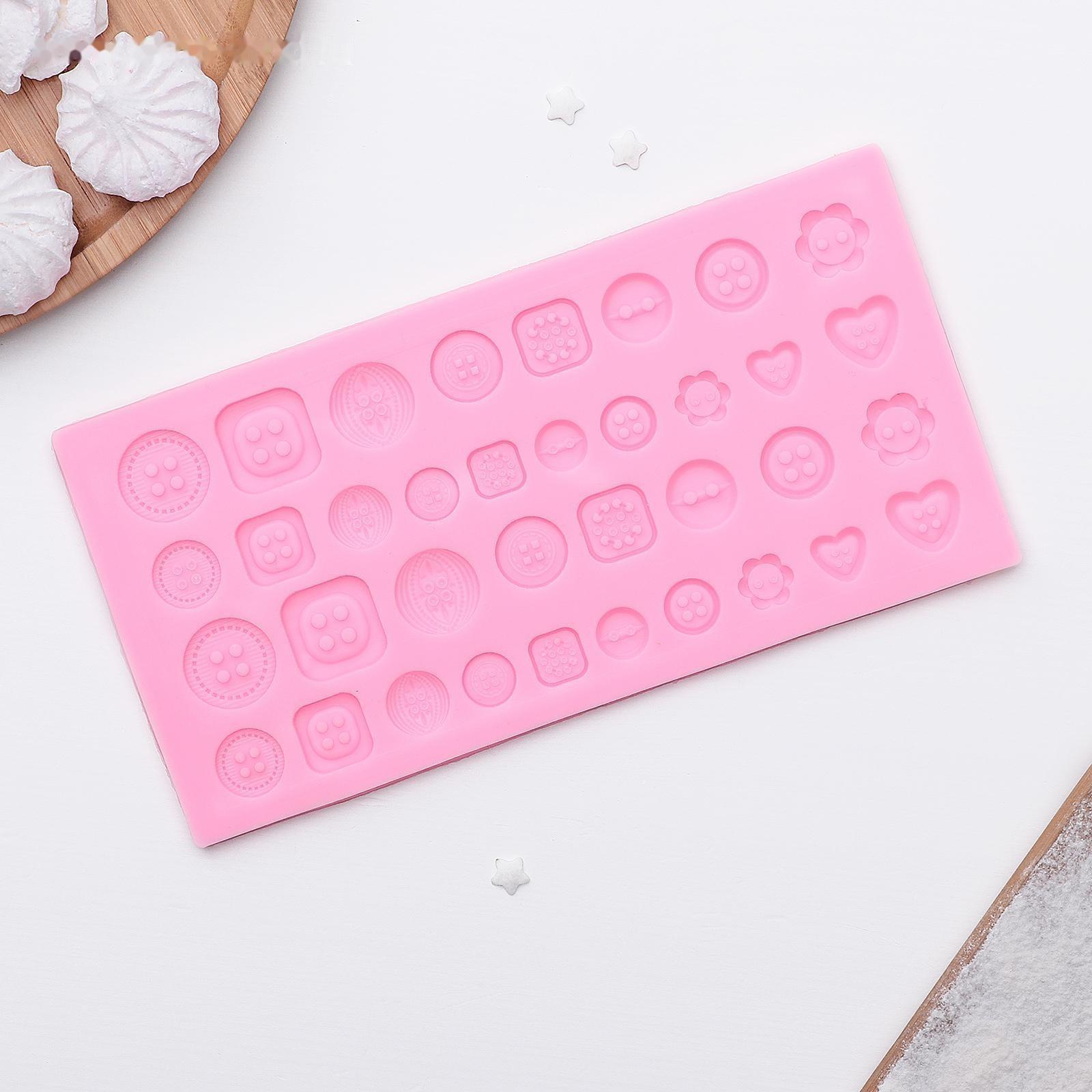 Молд «Пуговицы», 21,3×10,6 см, цвет МИКС