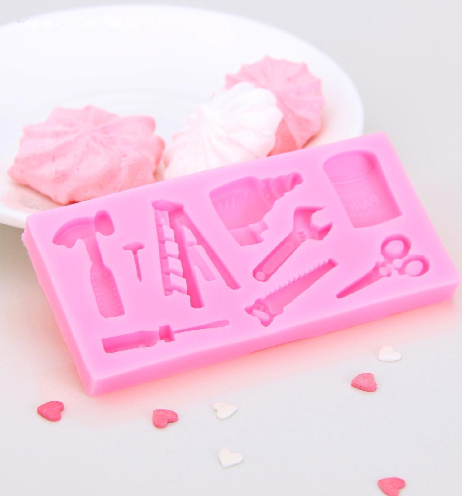 Молд «Инструменты», 10,5×5×1 см, цвет МИКС