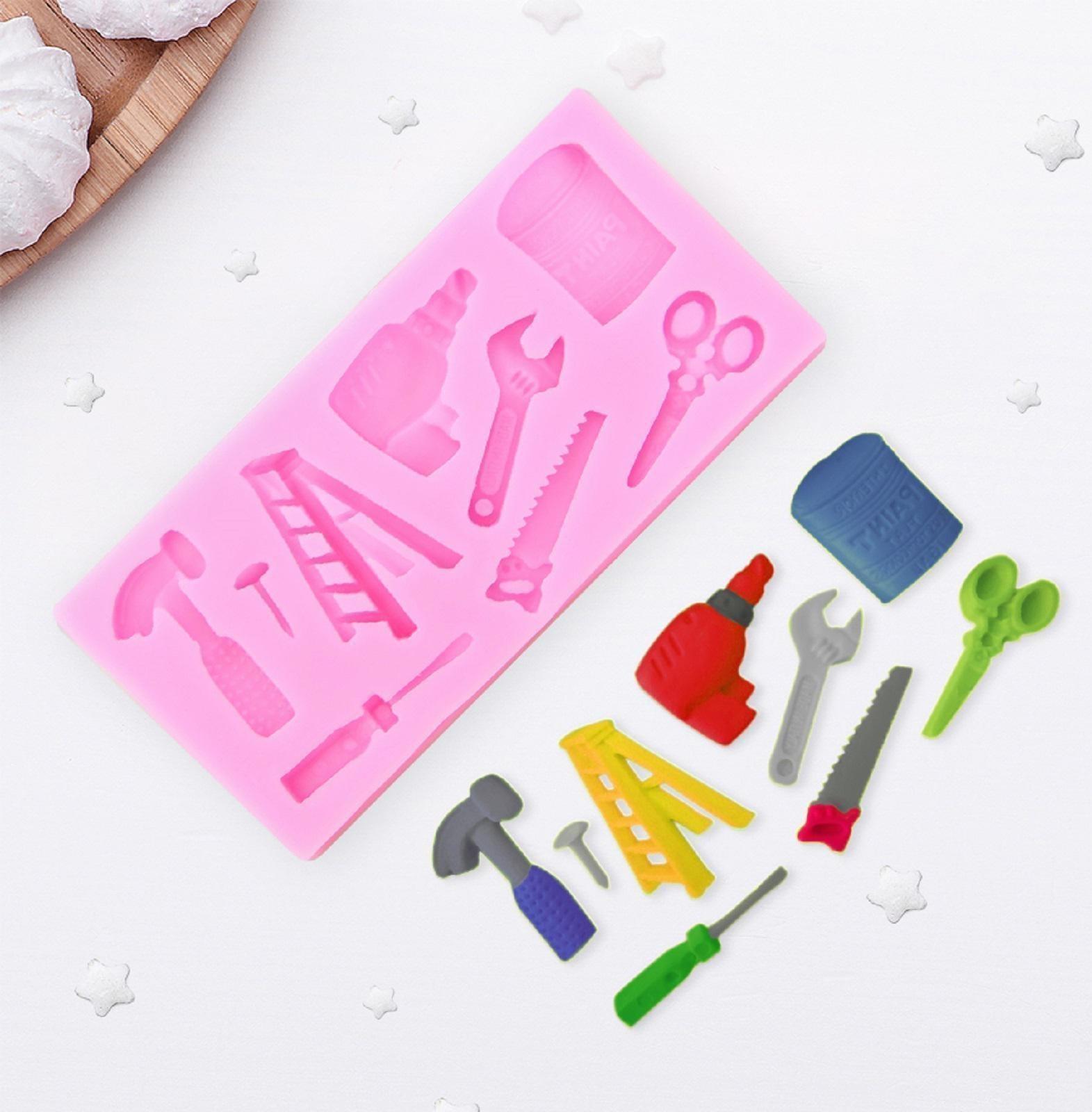 Молд «Инструменты», 10,5×5×1 см, цвет МИКС