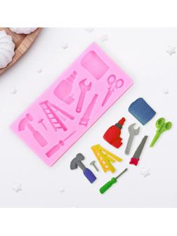 Молд «Инструменты», 10,5×5×1 см, цвет МИКС