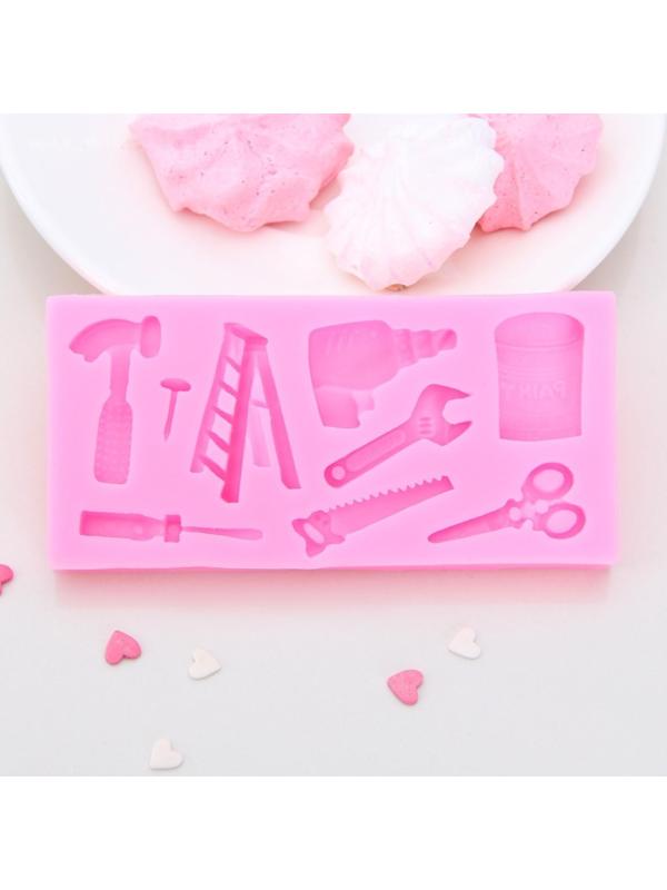 Молд «Инструменты», 10,5×5×1 см, цвет МИКС