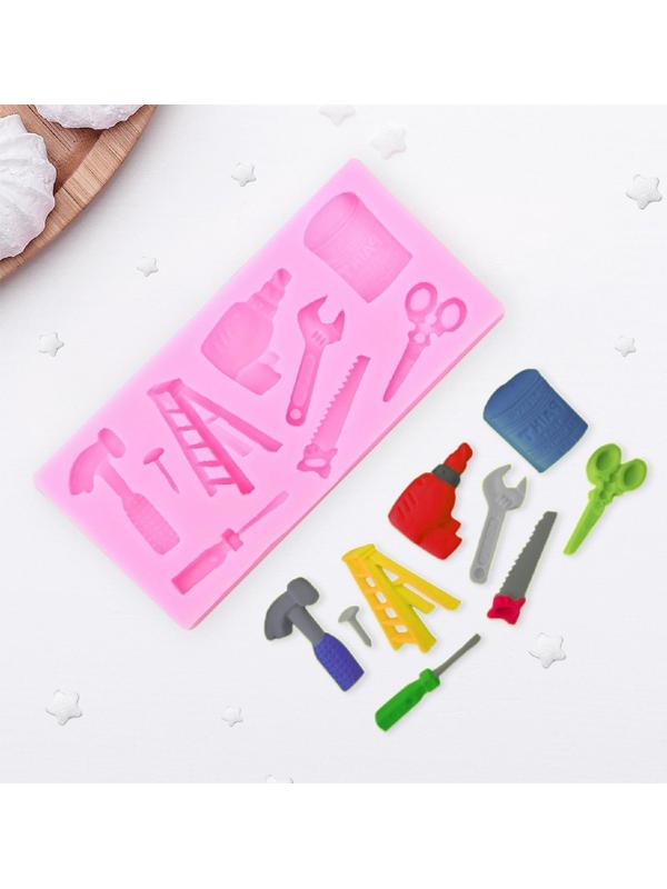 Молд «Инструменты», 10,5×5×1 см, цвет МИКС