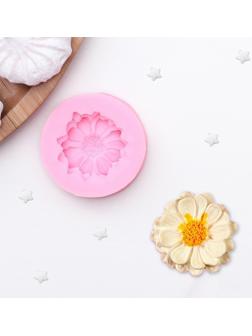 Молд «Цветок», 4,5×4,5×1,4 см, цвет МИКС