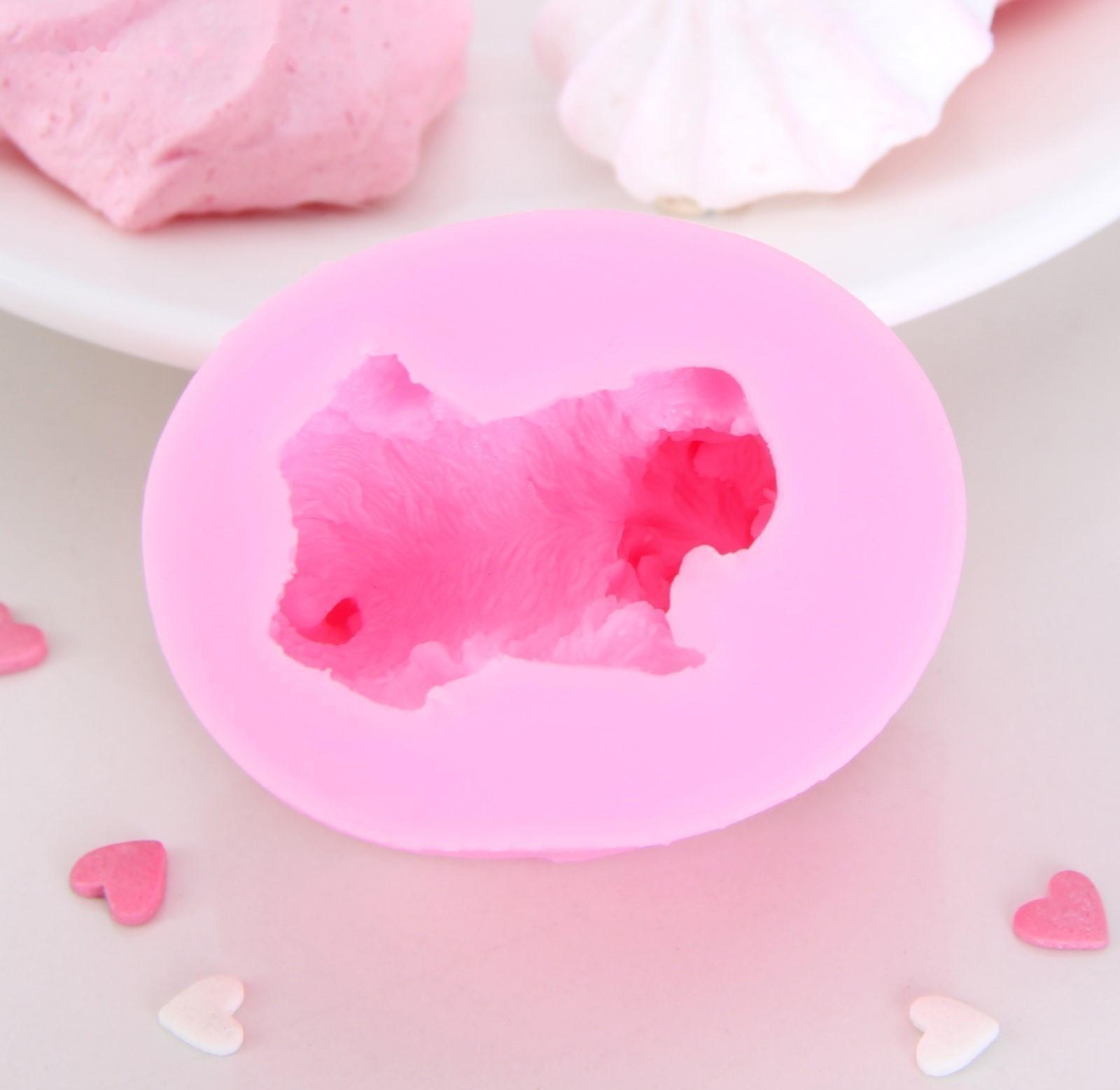 Молд «Собака», 5×4 см, внутри 3,5×2,5 см