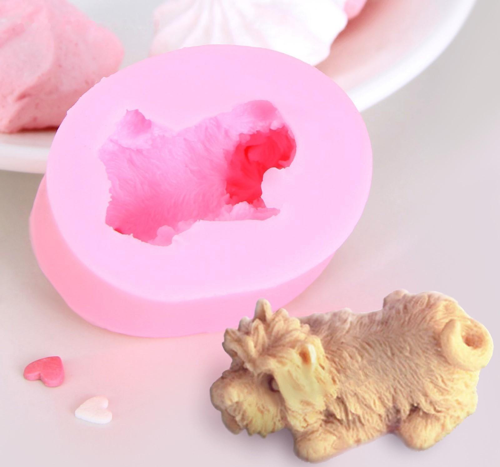 Молд «Собака», 5×4 см, внутри 3,5×2,5 см