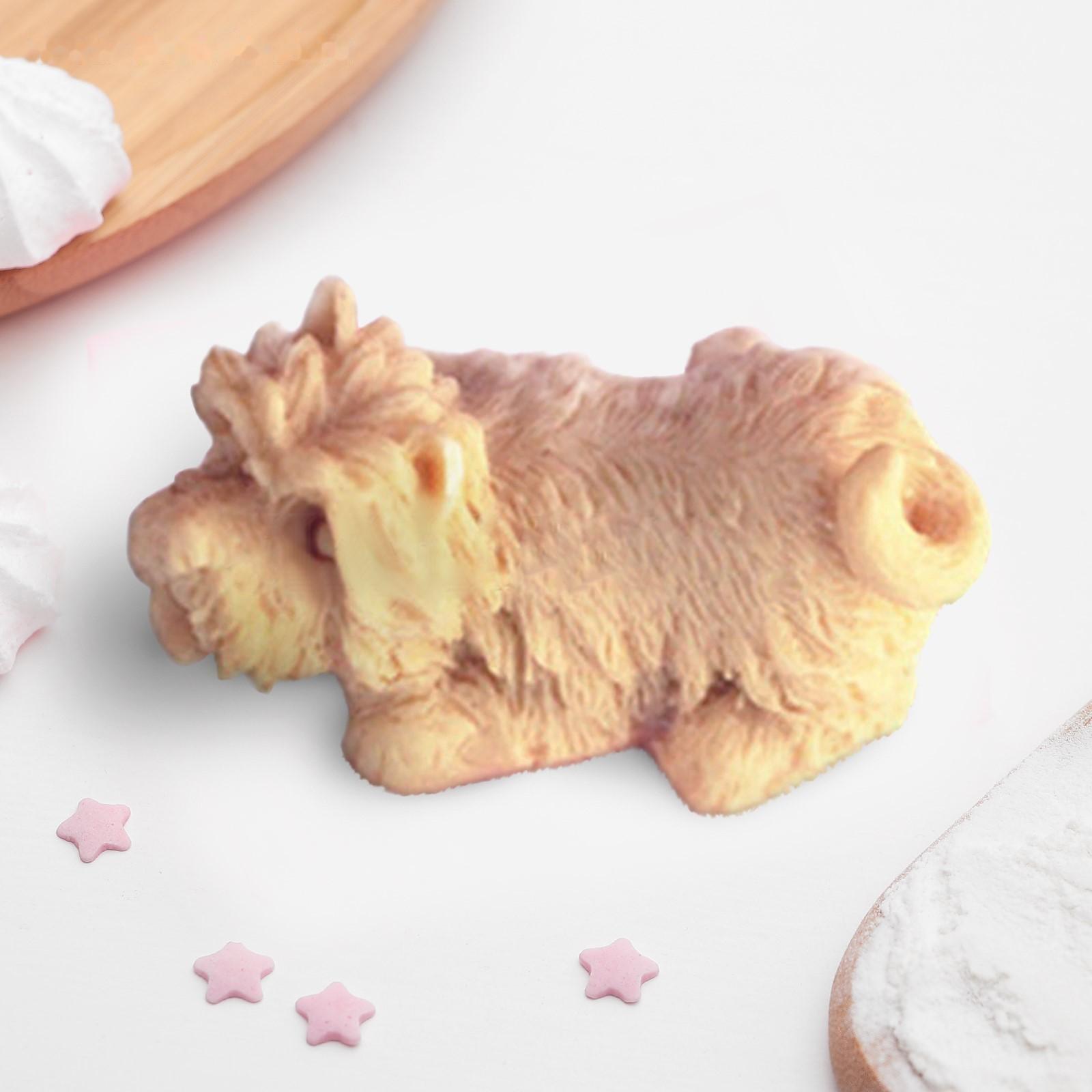 Молд «Собака», 5×4 см, внутри 3,5×2,5 см