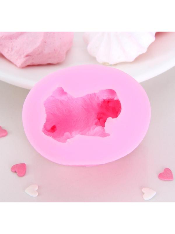 Молд «Собака», 5×4 см, внутри 3,5×2,5 см