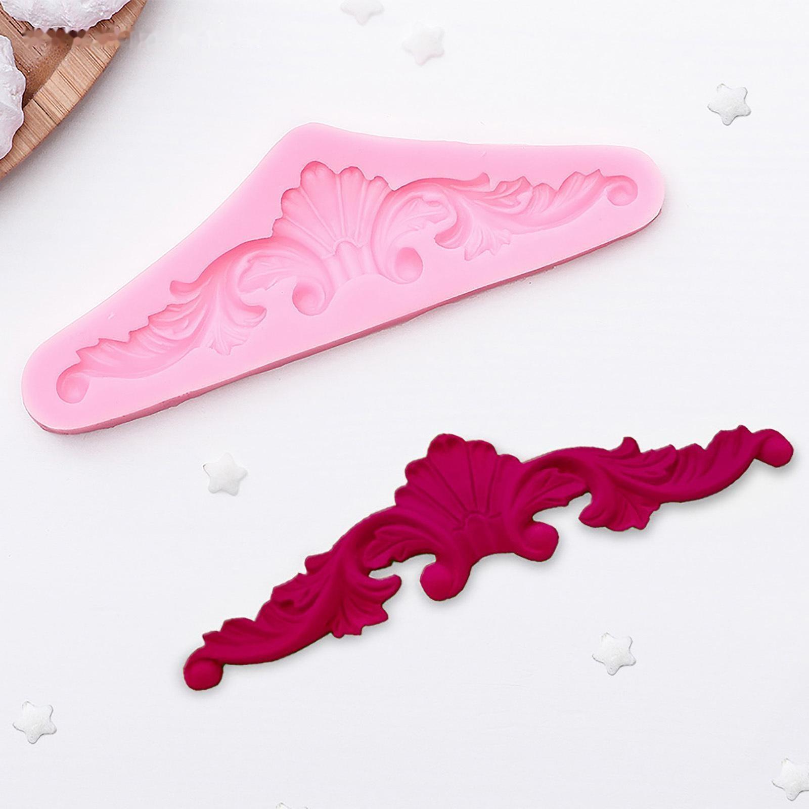 Молд «Лепнина», 14,3×4,7×0,9 см, цвет МИКС