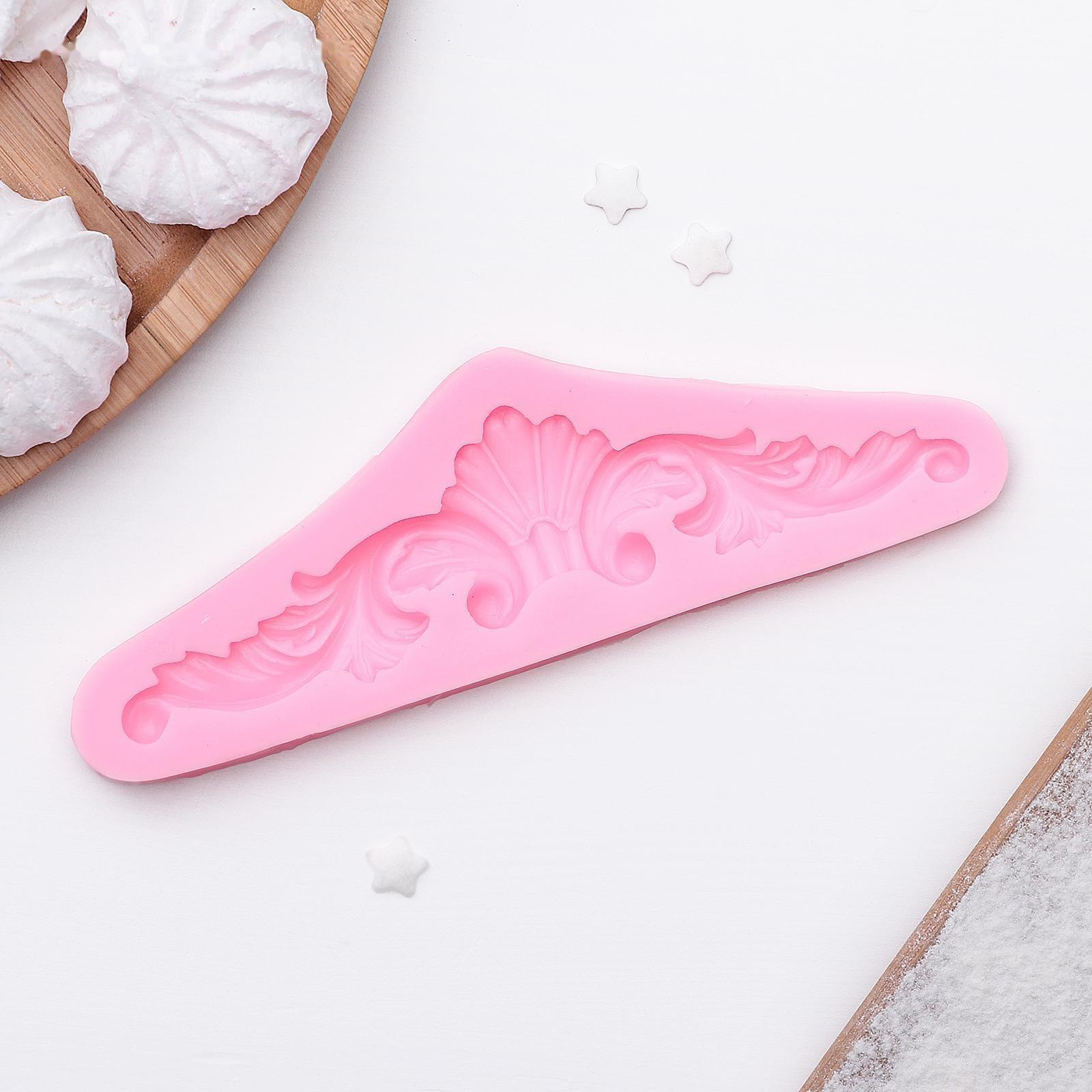 Молд «Лепнина», 14,3×4,7×0,9 см, цвет МИКС