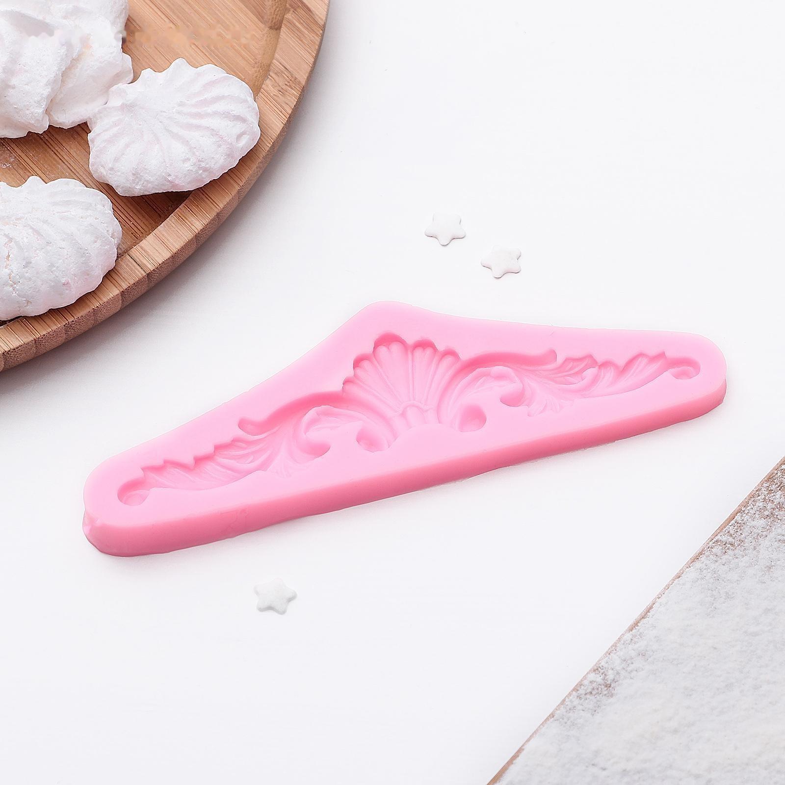 Молд «Лепнина», 14,3×4,7×0,9 см, цвет МИКС