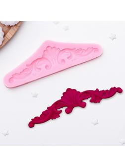 Молд «Лепнина», 14,3×4,7×0,9 см, цвет МИКС