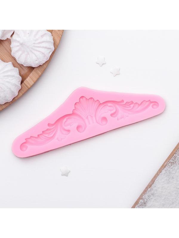 Молд «Лепнина», 14,3×4,7×0,9 см, цвет МИКС