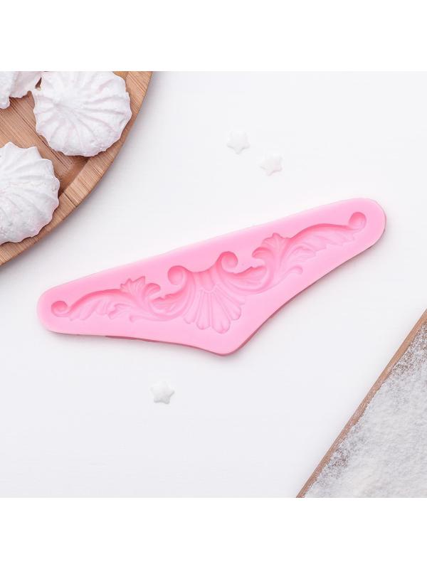 Молд «Лепнина», 14,3×4,7×0,9 см, цвет МИКС