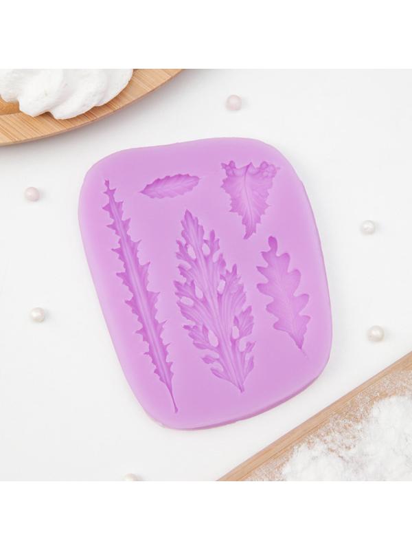 Молд «Гербарий», 9,5×8×0,8 см, цвет МИКС