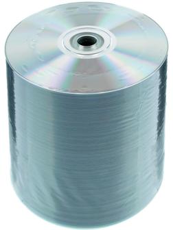 Диск CD-R, не окрашенный, без канавки (Ritek), 52x, 700 Мб, Спайка, 100 шт