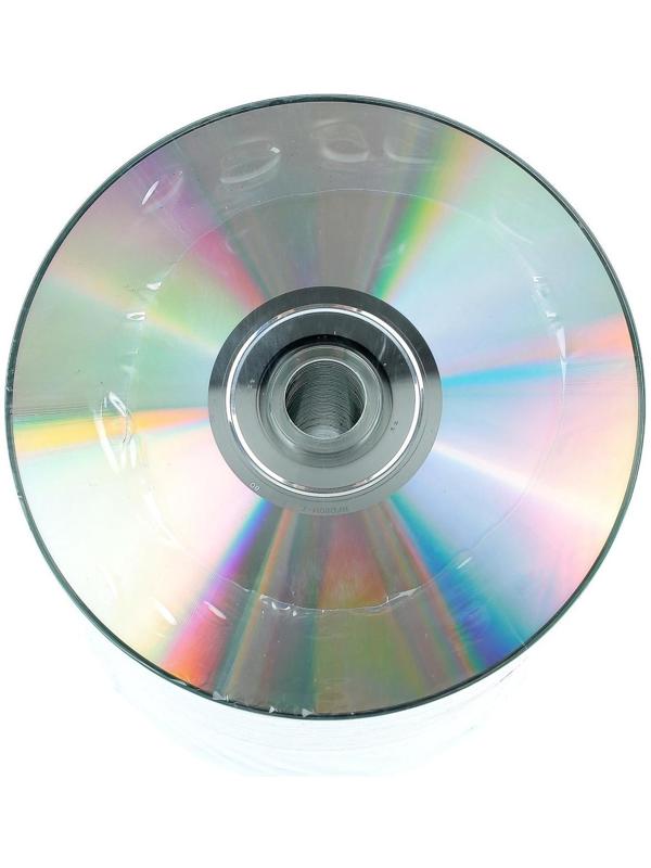 Диск CD-R, не окрашенный, без канавки (Ritek), 52x, 700 Мб, Спайка, 100 шт