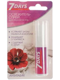 Освежитель полости рта 7 Days Rezolut 