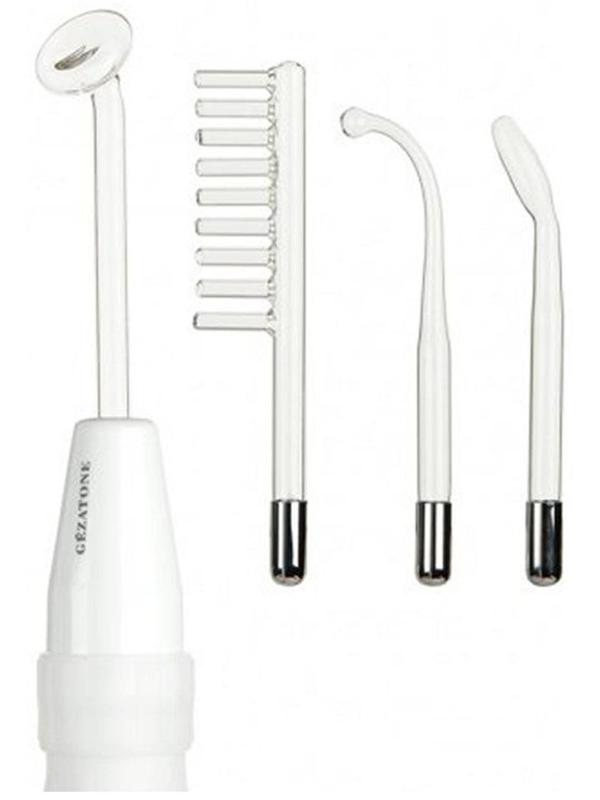 Дарсонваль Gezatone Biolift4 118, 4 насадки, для лица, тела и волос, белый