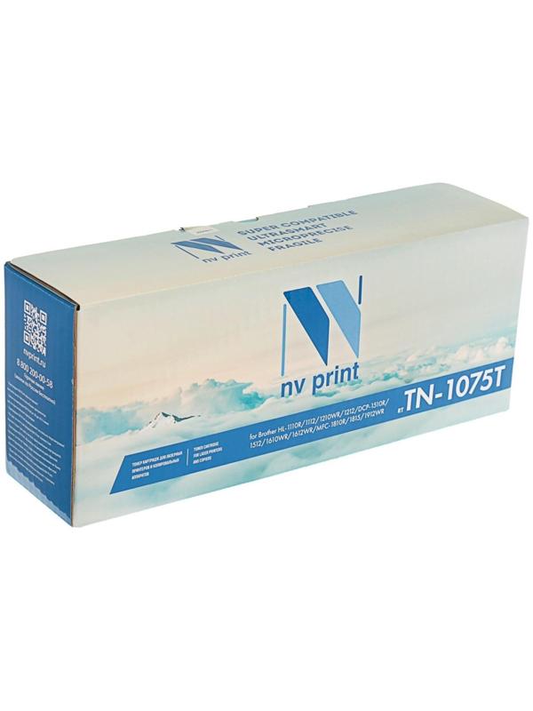 Картридж NV PRINT TN-1075T для Brother DCP-1510R/1512/1610WR/1612WR (1000k), черный