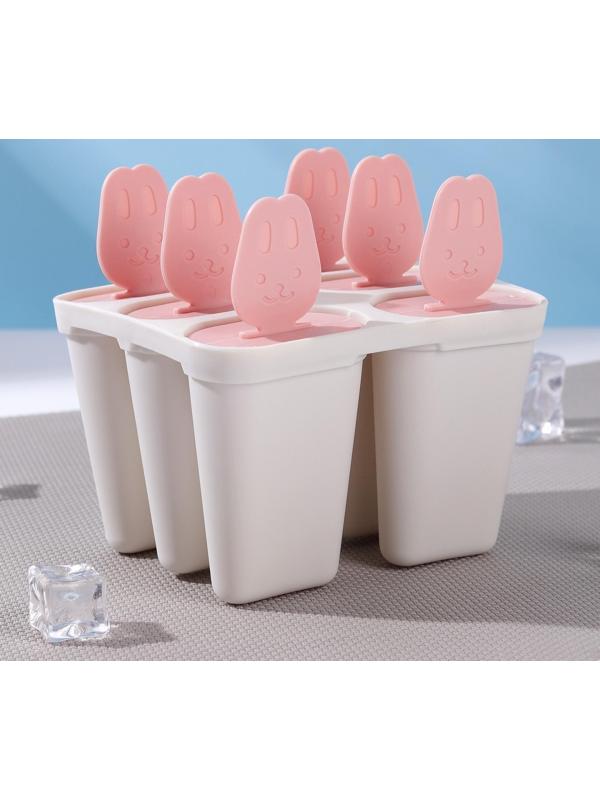 Форма для мороженого 6 ячеек «Нега», цвета МИКС