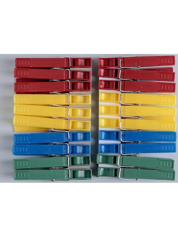 Прищепки бельевые, 7 см, 20 шт