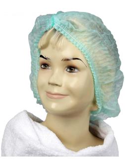 Шапочка «Шарлотта» 10 г/м2, зелёная, 100 шт.