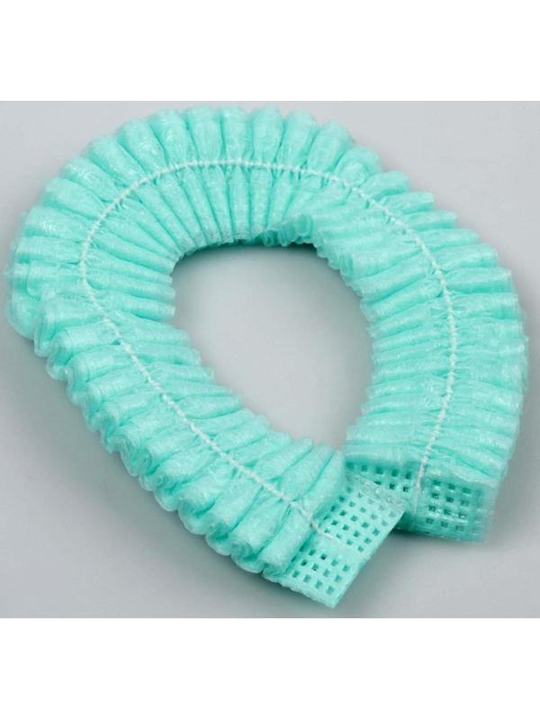 Шапочка «Шарлотта» 10 г/м2, зелёная, 100 шт.