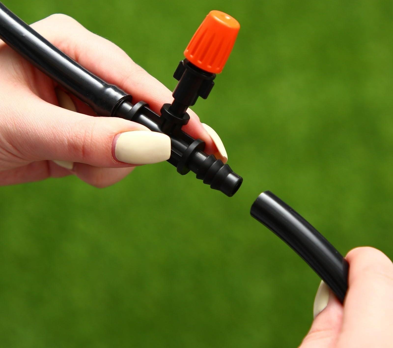 Форсунка для капельного полива, 10 мм — 10 мм, рр-пластик