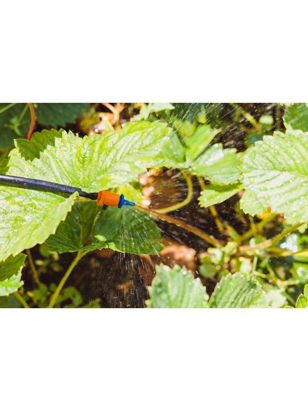 Форсунки для капельного полива, разбрызгивающая / 100 шт.