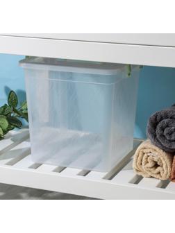 Контейнер квадратный, 12 л, цвет МИКС