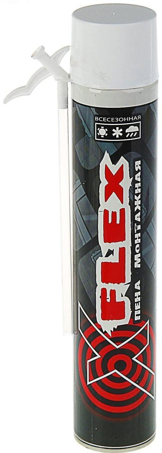 Пена монтажная XFLEX, адаптерная, всесезонная, 750 мл