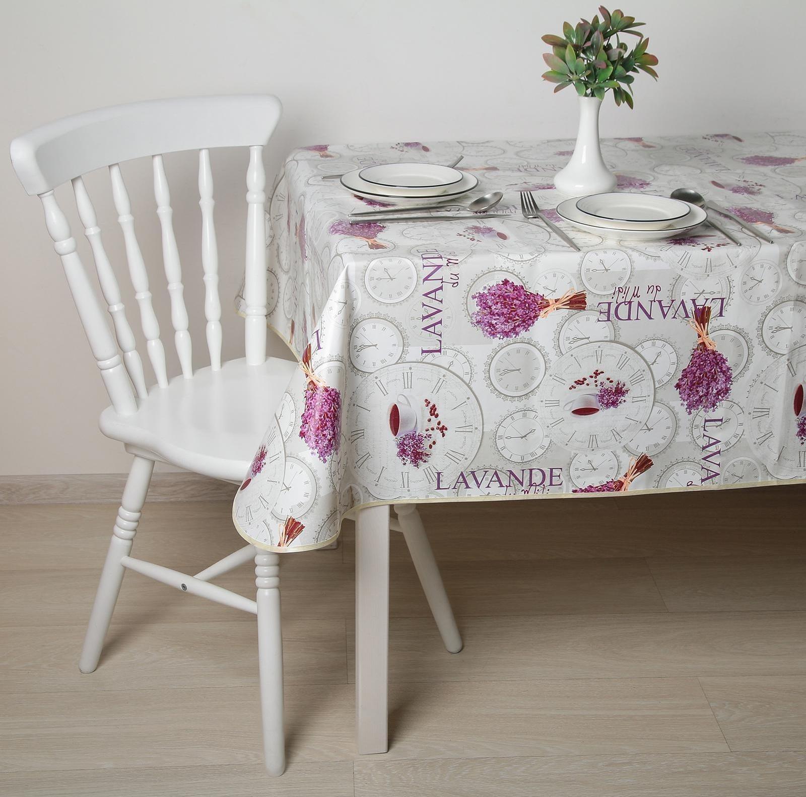 Скатерть на нетканой основе многоразовая с бейкой «Мажор», 135×140(+/-5) см, цвет МИКС