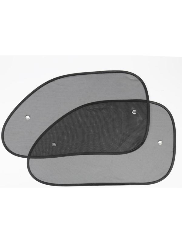 Шторки солнцезащитные на присосках TORSO, 36x65 см, набор 2 шт